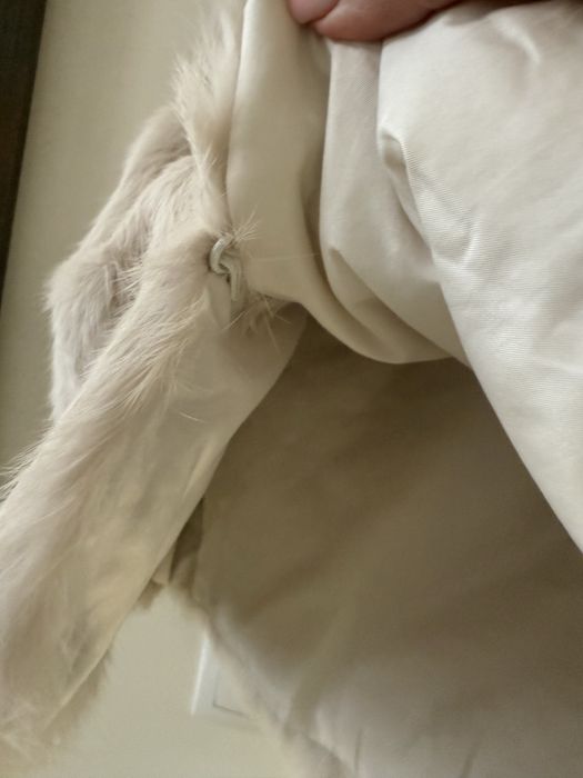 Vesta Blana Naturala Vulpe Crem S NOUA