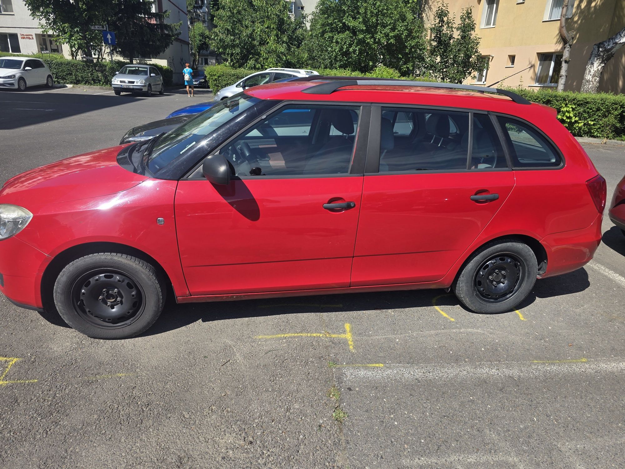 Skoda fabia 2 2008 motor 1.2 refăcut distribuție făcută ambreiaj schim