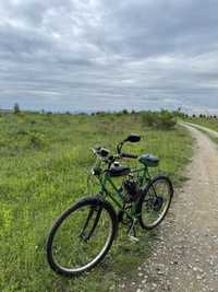 Bicicleta cu motor 80cc