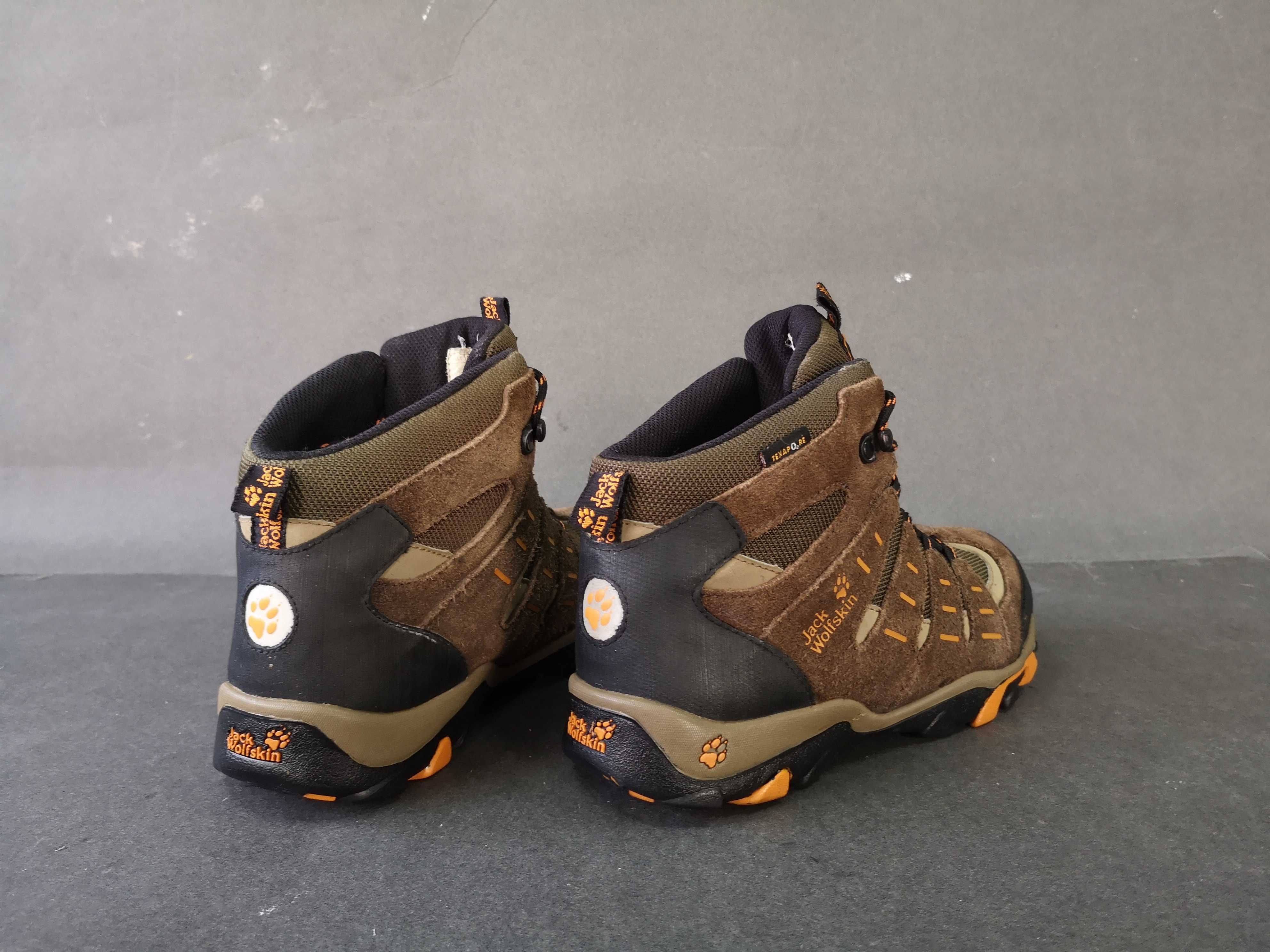 Bocanci PIELE Ghete munte dama copii -38 39 Jack Wolfskin  Ca NOI