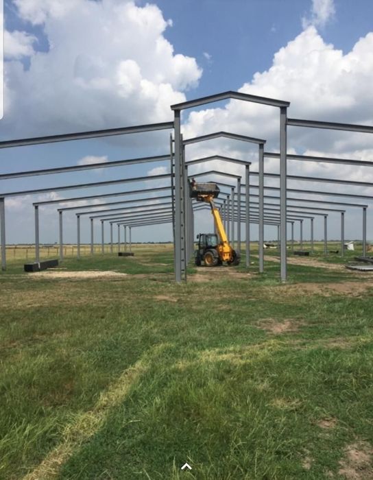 Vand hale metalică structura12x30 si 18x50