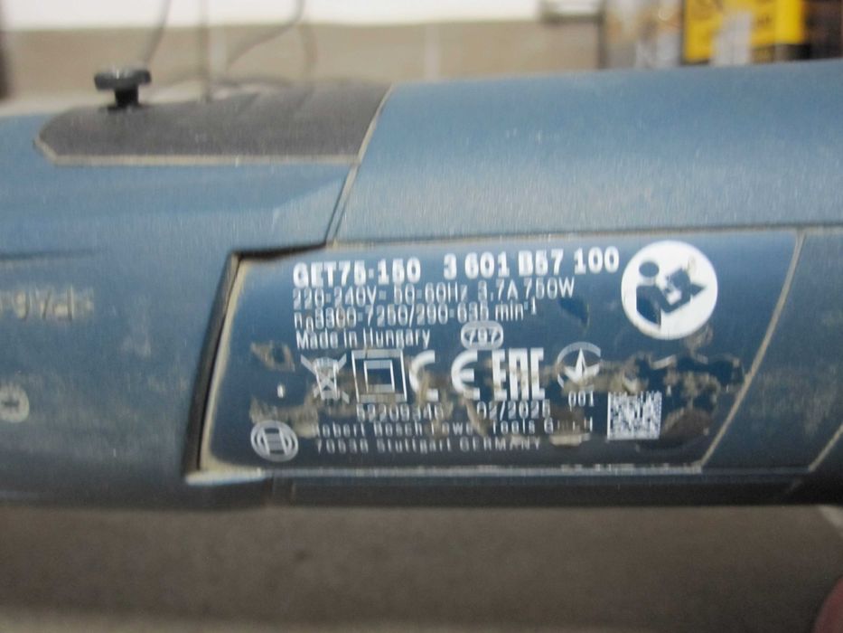 Șlefuitor excentric Bosch Professional GET 75-150, putere 750 W