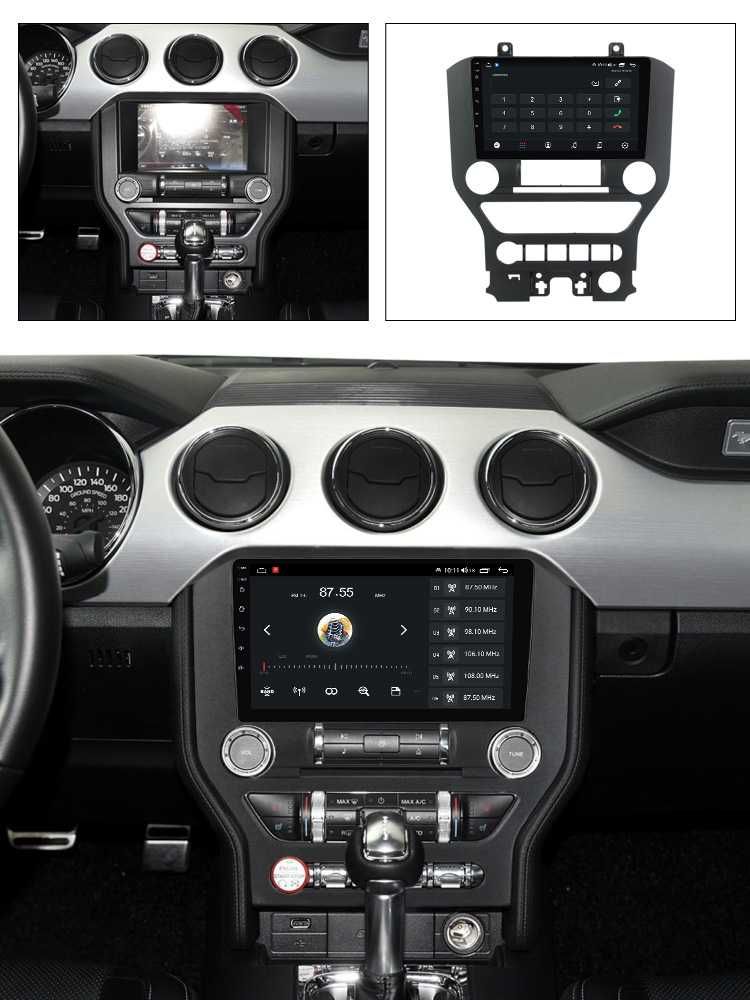 Navigatie Ford Mustang 2014-2021,Clima ,9 INCH 2GB RAM,DSP,Android 12