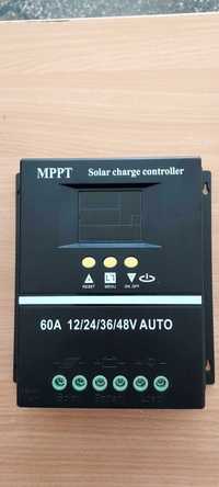 Продавам МРРТ контролер за соларна система 60w, батерии12V/24V/36V/48V