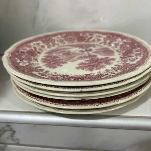 Чинии за предястие и чаши Villeroy and Boch, витринни, комплект 5+6