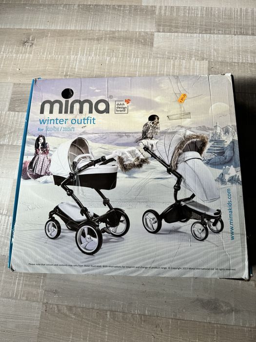 Carucior Mima Xari 2in1 +accesorii + set iarna