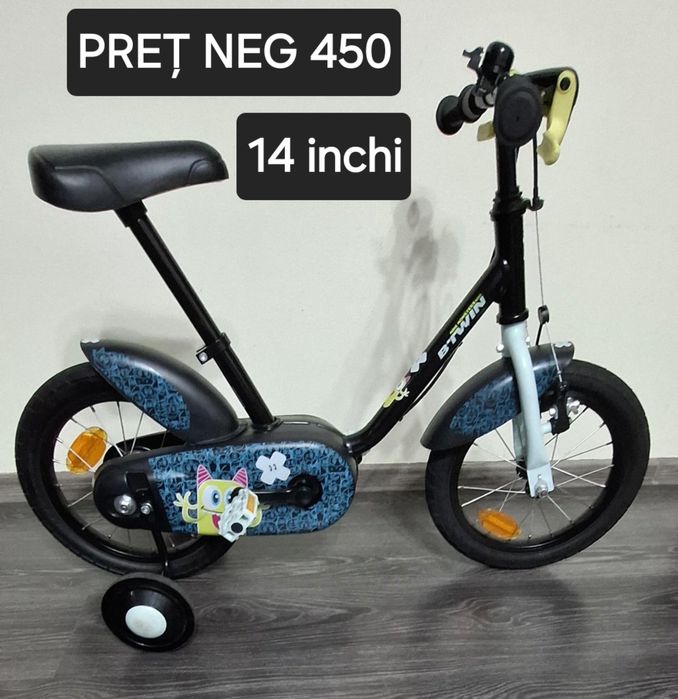 Bicicleta de copii 12 și 14 inchi