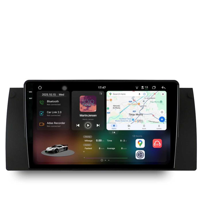 Navigatie Dedicata BMW Seria5 E39/X5 E53, Bluetooth, WiFi, Carplay