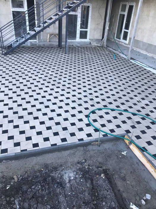 Редене на павета, тротоарни плочи и бордюри - София и област