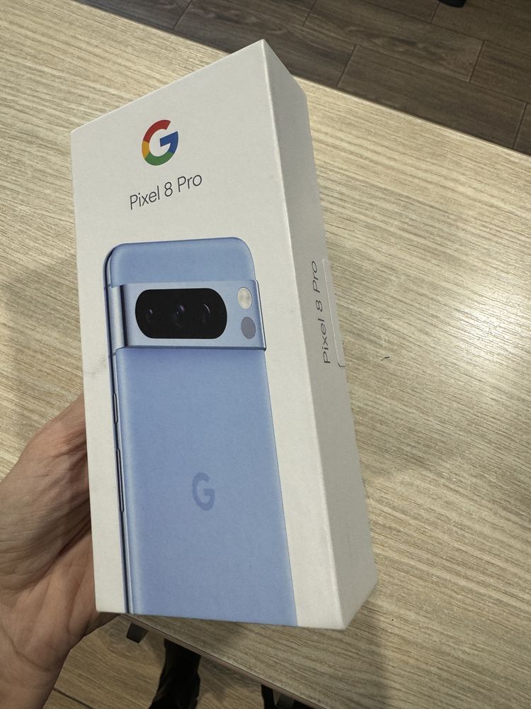 Google Pixel 8 Pro, 128GB, 12GB RAM, Albastru Celeste, NOU/Sigilat!