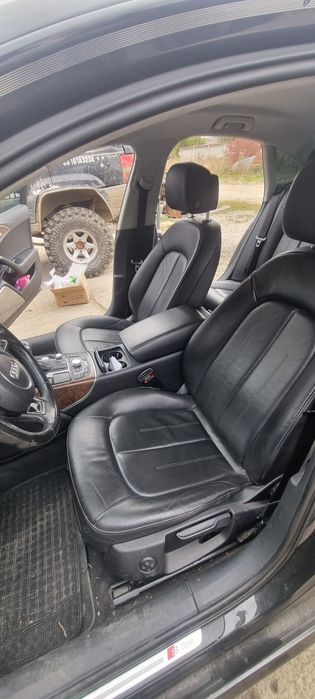Scaune si bancheta adudi a 6 c7 piele cu incalzire