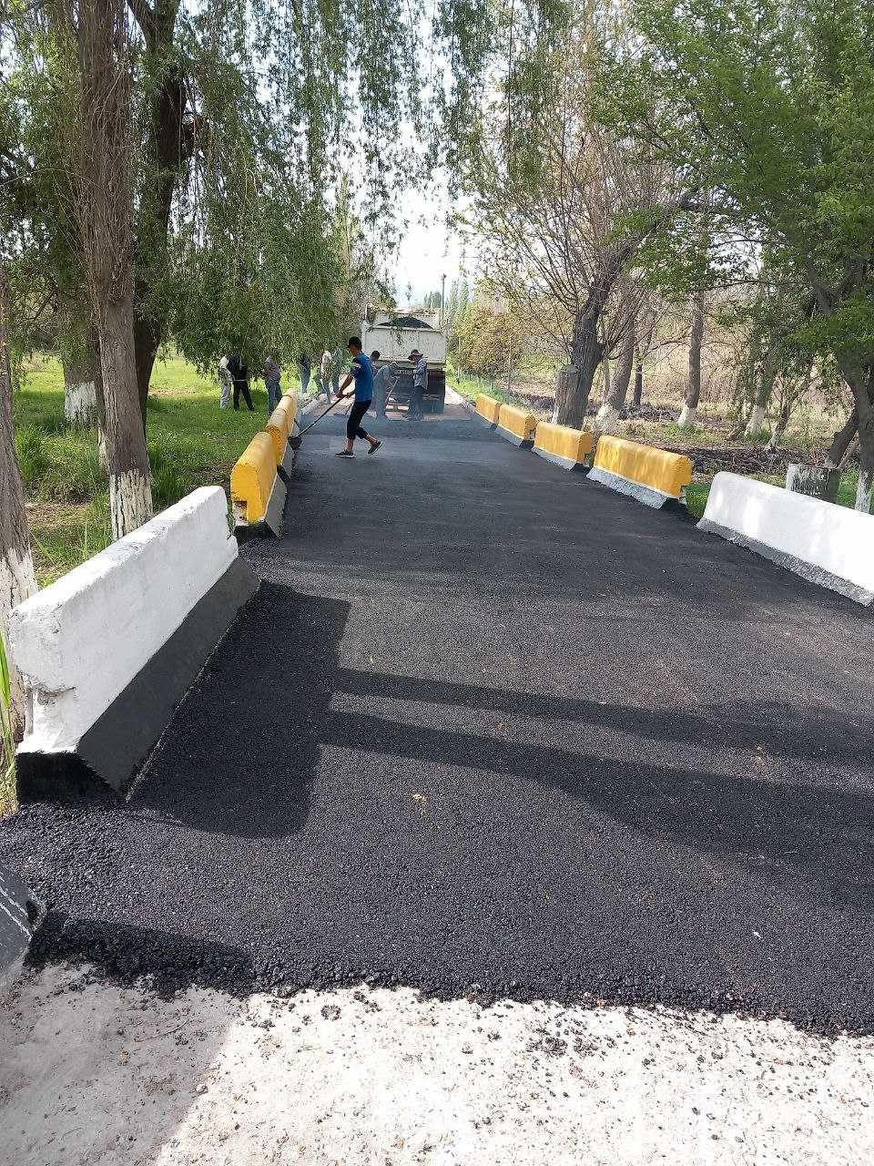 Асфальт,бетон стяжка,лоток,бордюр