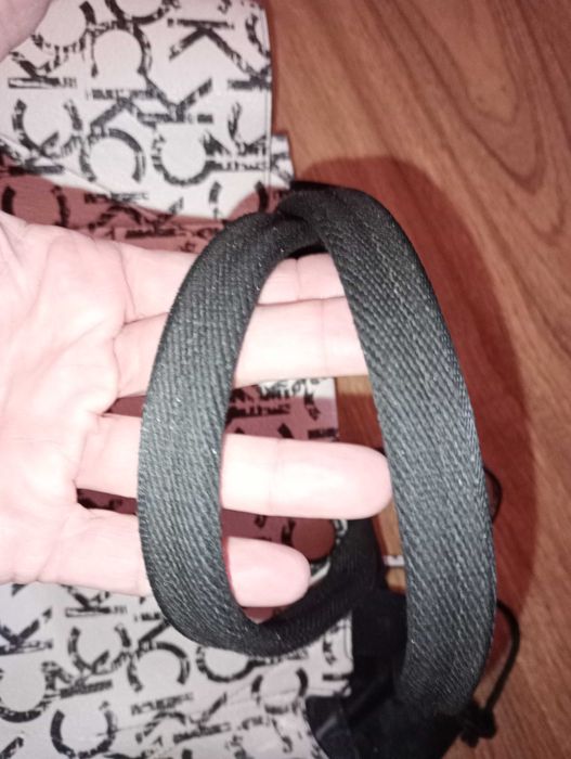 Дамска чанта Calvin Klein original  бяло и черно брандирана