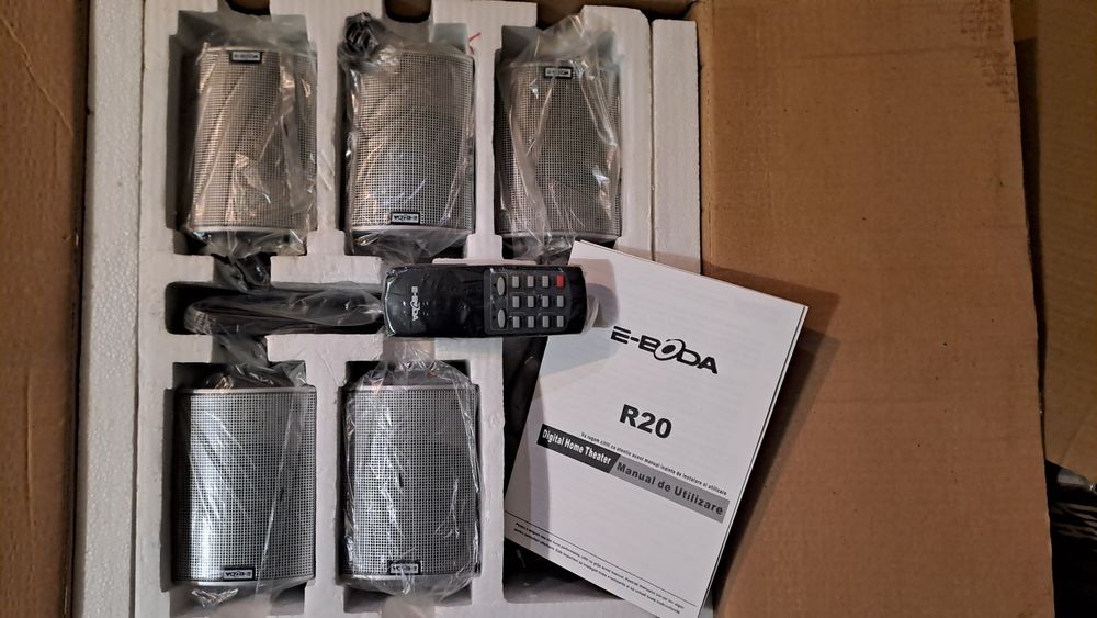 Vand sistem audio 5 1 Eboda R20, NOU, sigilat in cutie