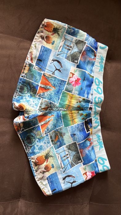 Къси дамски панталонки за сърф 69 Slam