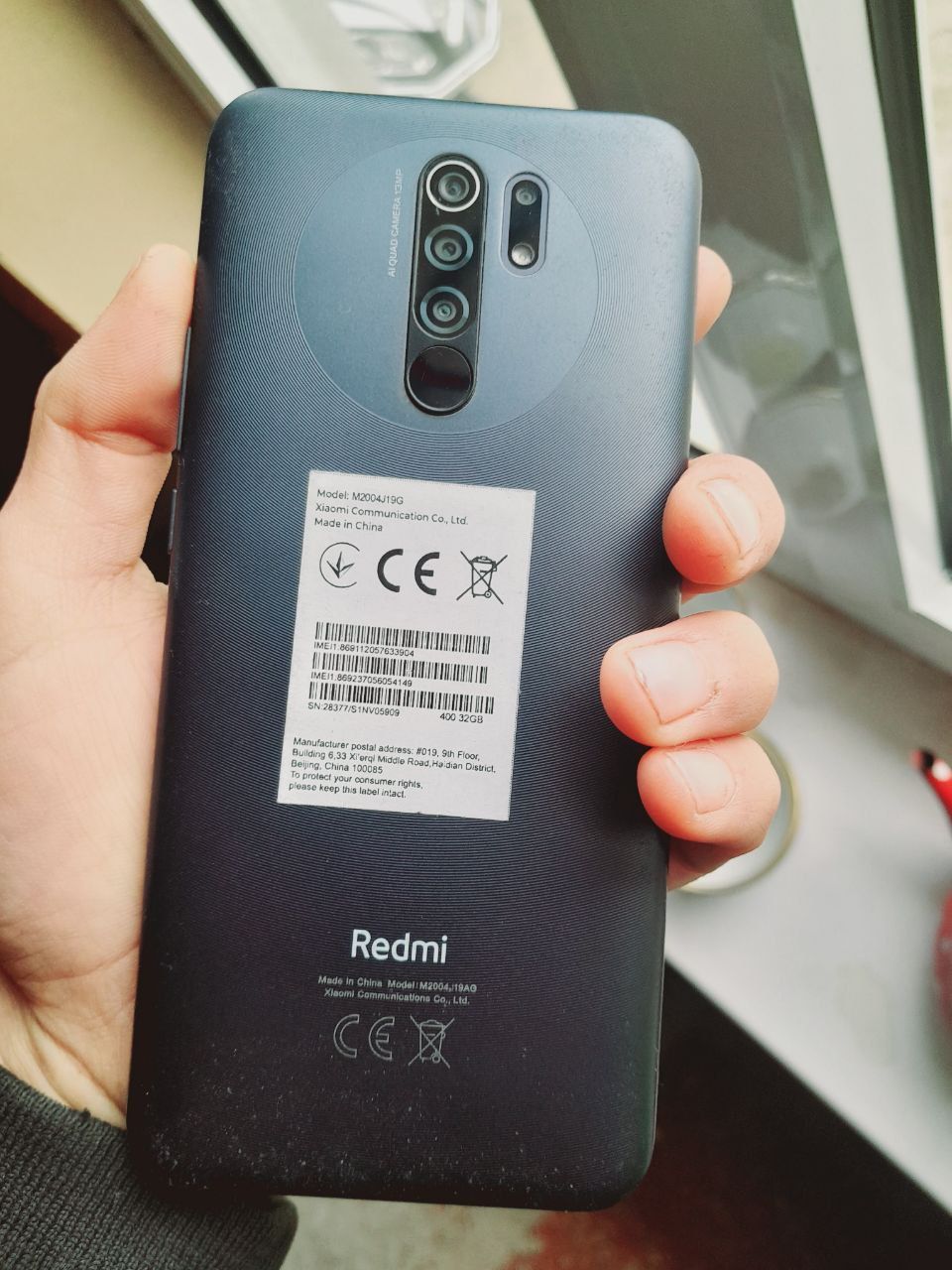 Redmi 9 srichni sotiladi karobka bor