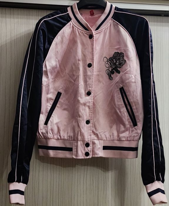 Сатенено Късо Яке с Бродерия