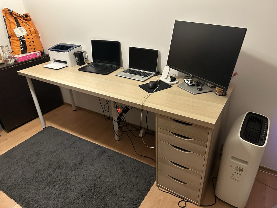 Birou Ikea LAGKAPTEN + sertar ALEX