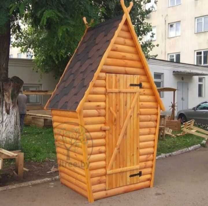 Туалет Супер Цена Уличный Качественый  Деревянный для дома