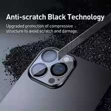 Baseus 2 броя Стъклен Протектор Камера iPhone 16/16 Plus/16Pro