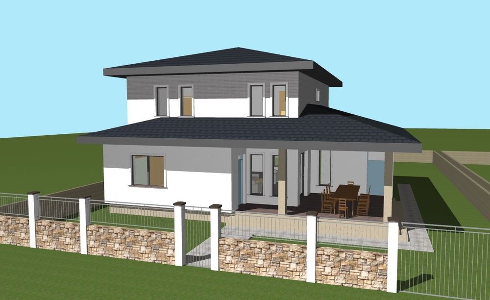 Casă Zimandcuz, cartier nou la intrare dinspre Arad pe partea stanga