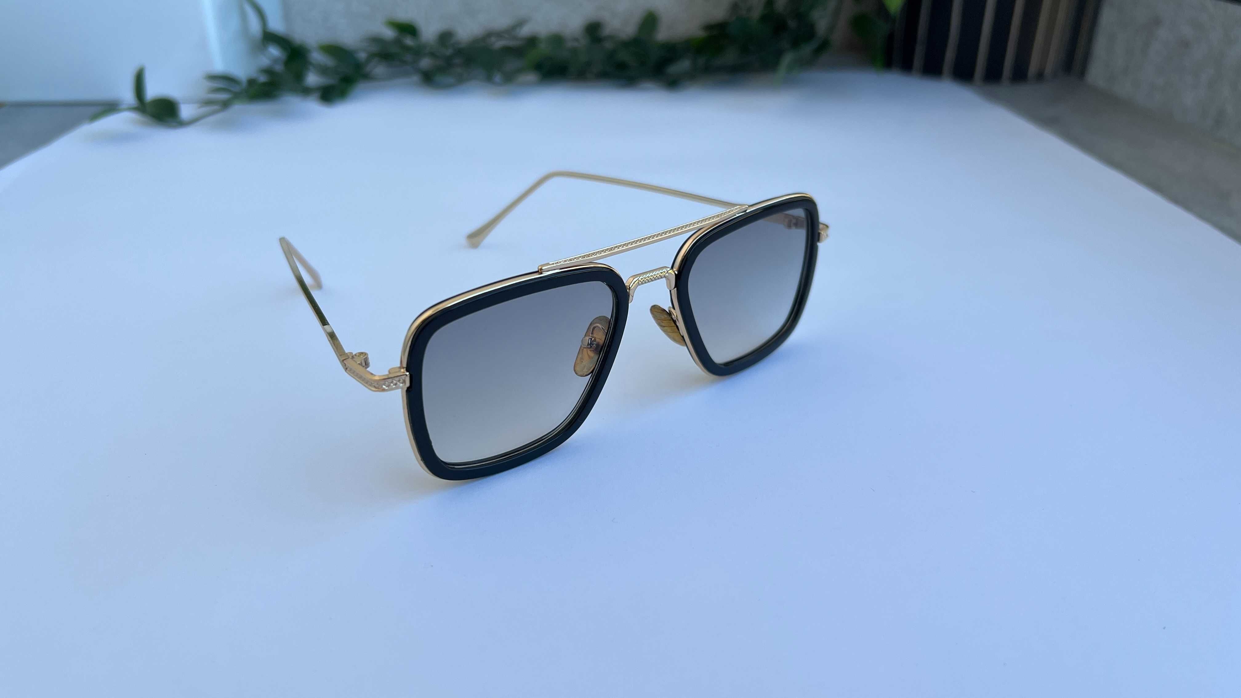 Ochelari de soare Dita Flight - Rama neagra Lentile gri degrade