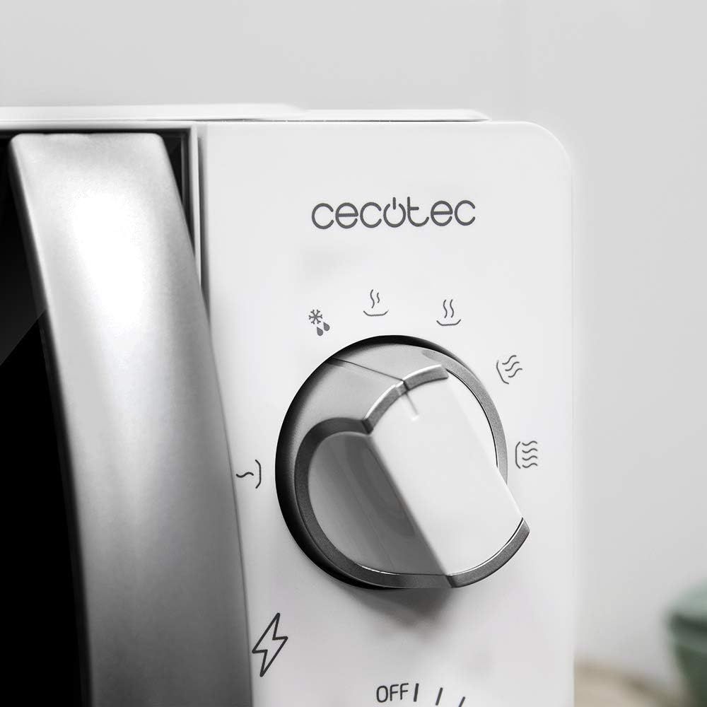 Cuptor microunde Cecotec 20L 700W cu 6 trepte si timer | 015875