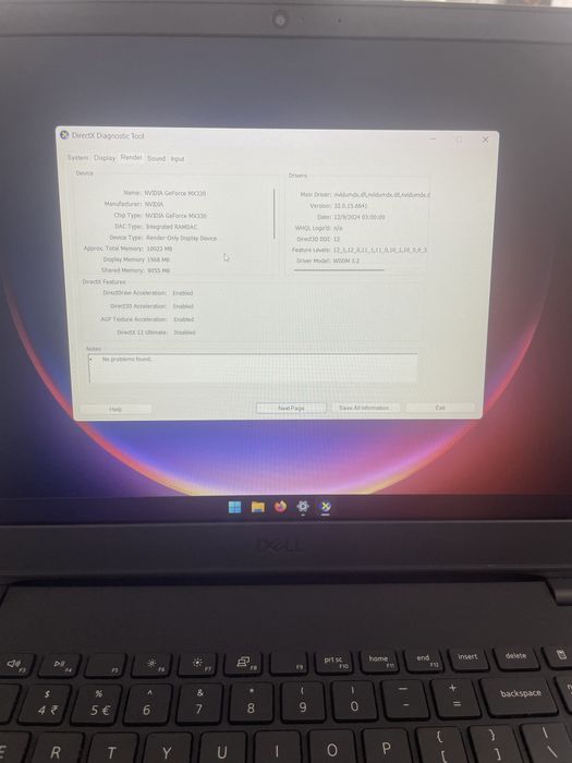 Dell Vostro 3500 i7-1165g7 |16gb Ram SSD 512GB MX330 Laptop Bussines