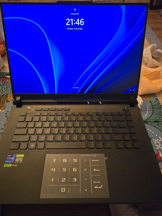 Laptop  ASUS ROG Strix SCAR 16  i9, RTX 4080, 32GB , 1TB, garantie