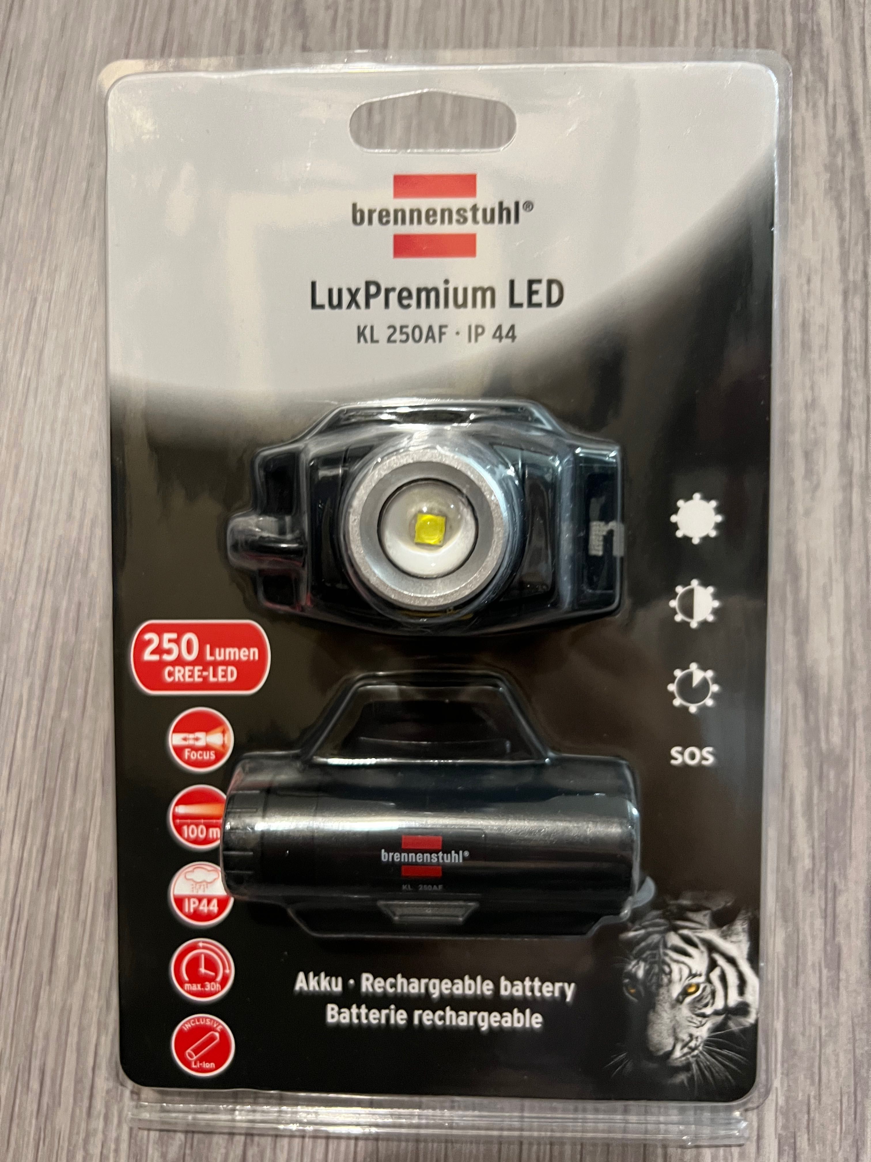 Челник Lux Premium LED Brennenstuhl KL 250AF - IP 44 ЧИСТО НОВ