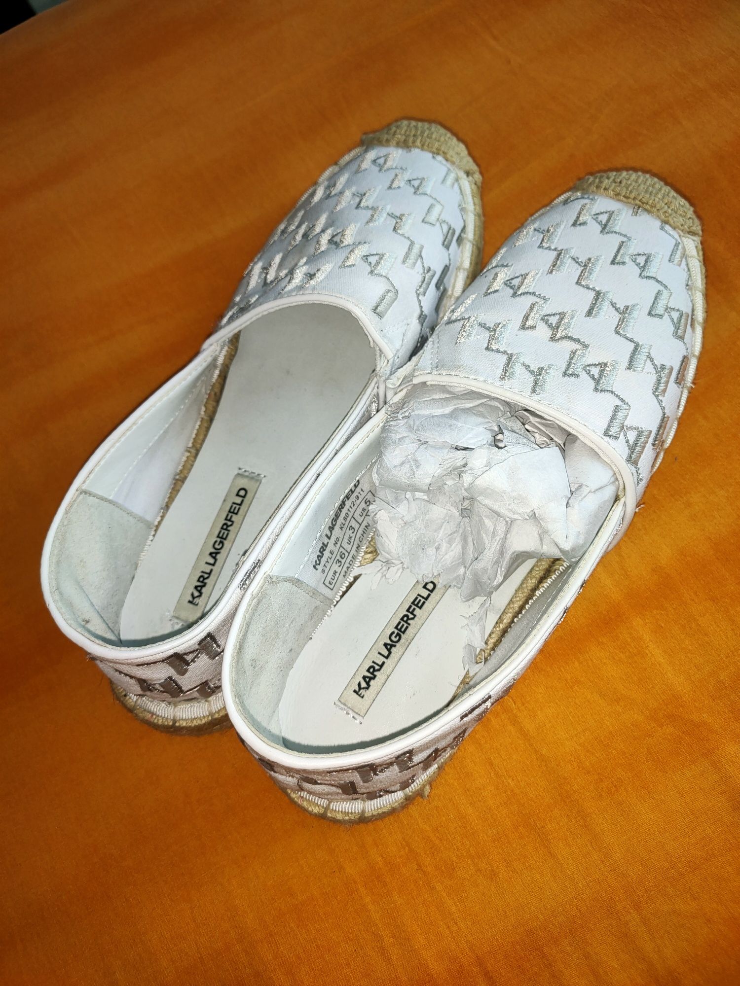 Espadrile dama Karl Lagerfeld