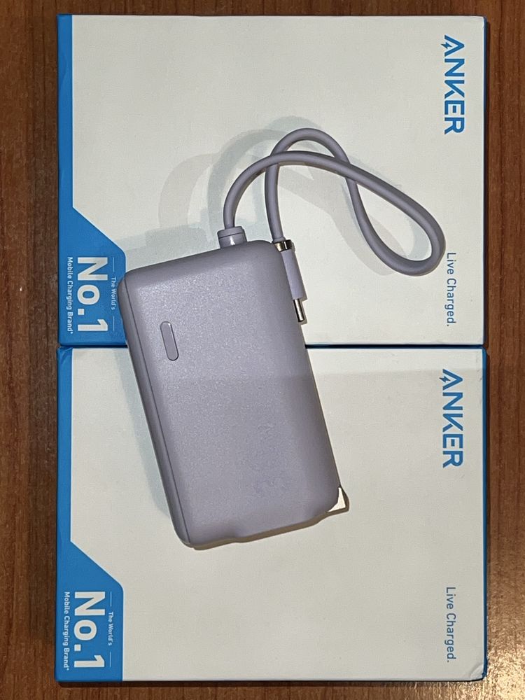 Anker powerbank 2в1 с Блоком зарядки 30w