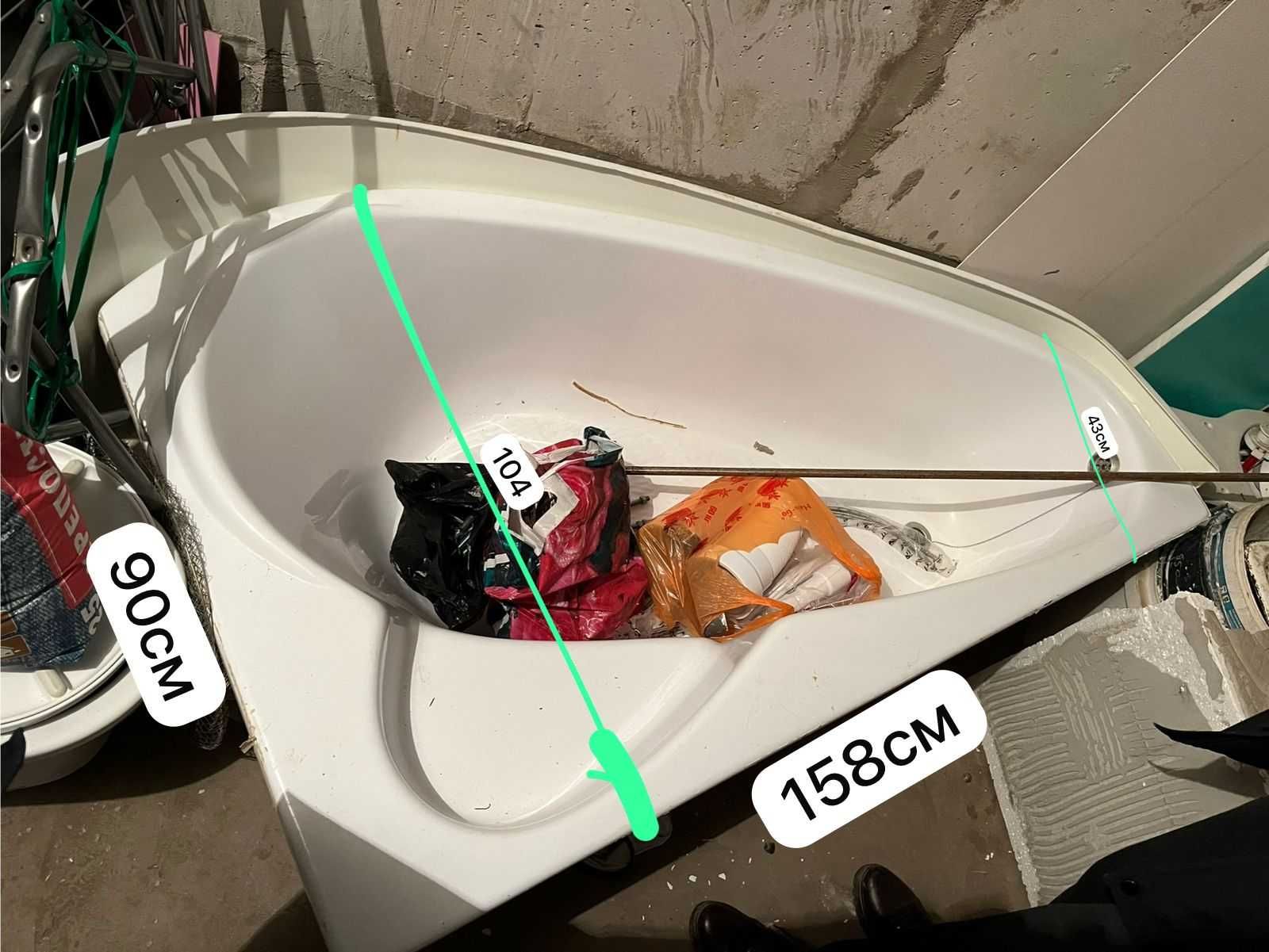 продам ванну акриловую