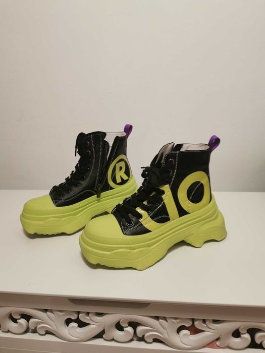 Pantofi piele sport casual ghete