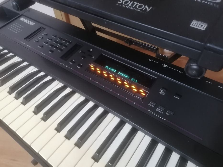 ENSONIQ EPS 16plus sampler pian+ expander / SOLTON MS40 modul orga rk