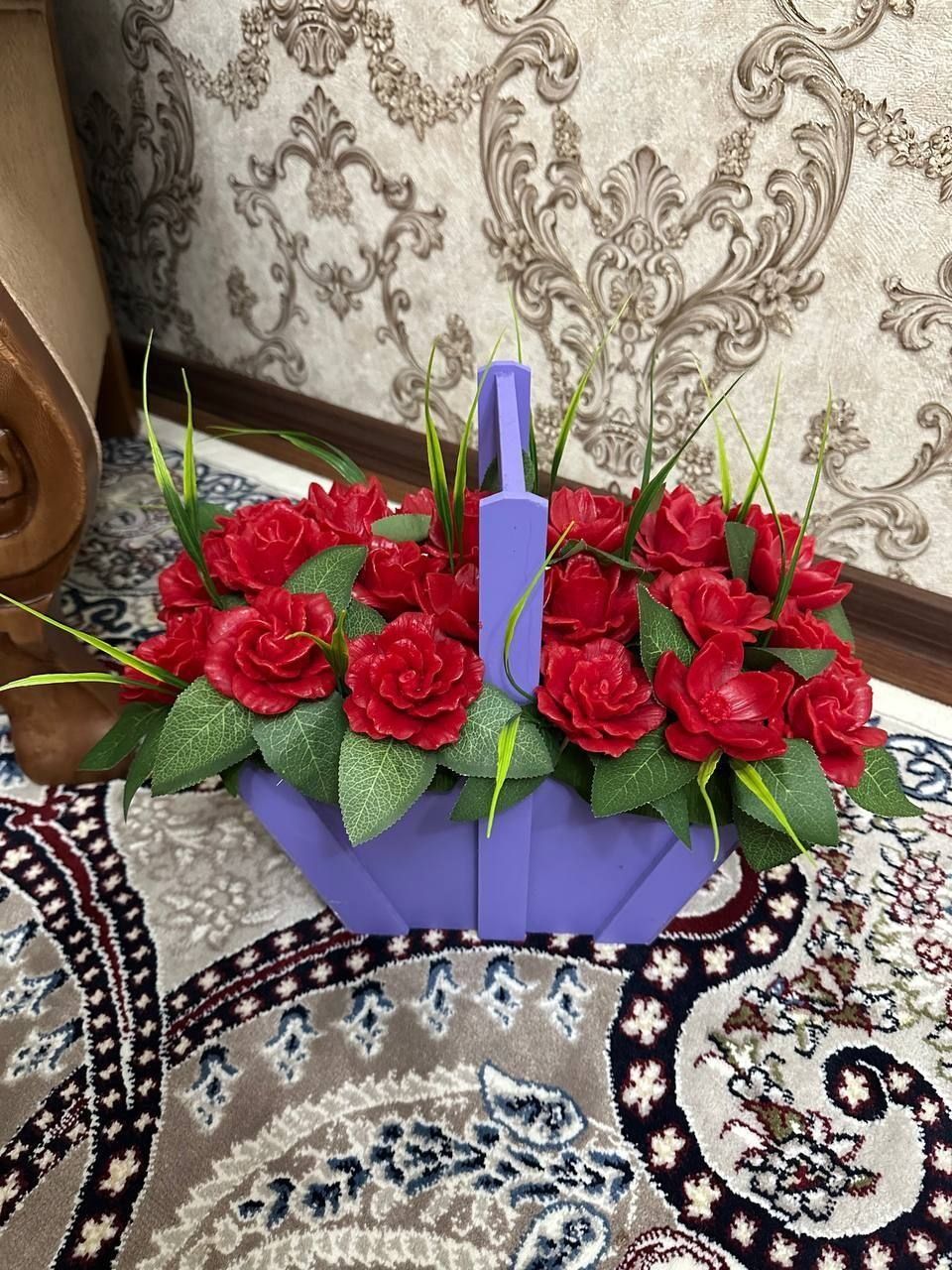 Estalik uchun  sifatli va xamyonbop sovunli gullar qōl mexnati