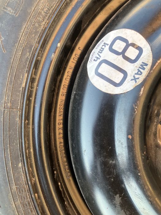 Резервна гума тип патерица