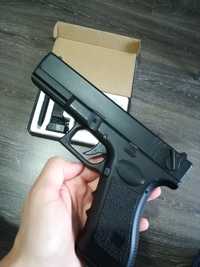 Vand pistol airsoft electric Glock 18c automat upgrade lipo