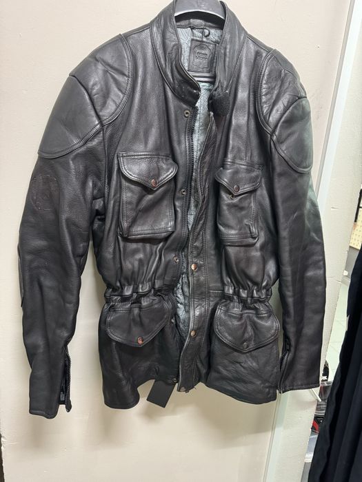 Кожено яке за мотор/чопър XXl