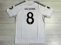 Tricou RM valverde 8 white sezon 25/26