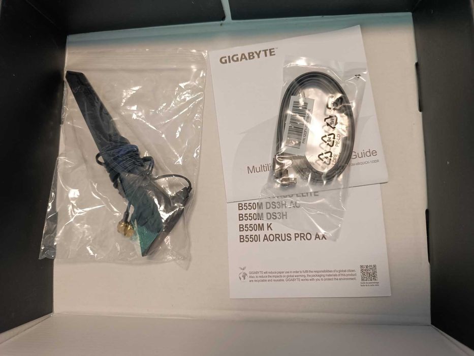 Дънна платка Gigabyte B550 AORUS ELITE AX V2, AM4, B550, DDR4