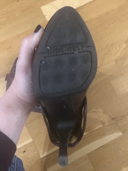Vand cizme piele marime 37 Burgundy Nine West
