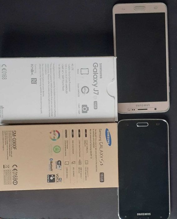 Samsung Galaxy S5 (SM-G900F) и Samsung Galaxy J7-2016 (SM-J710FN)