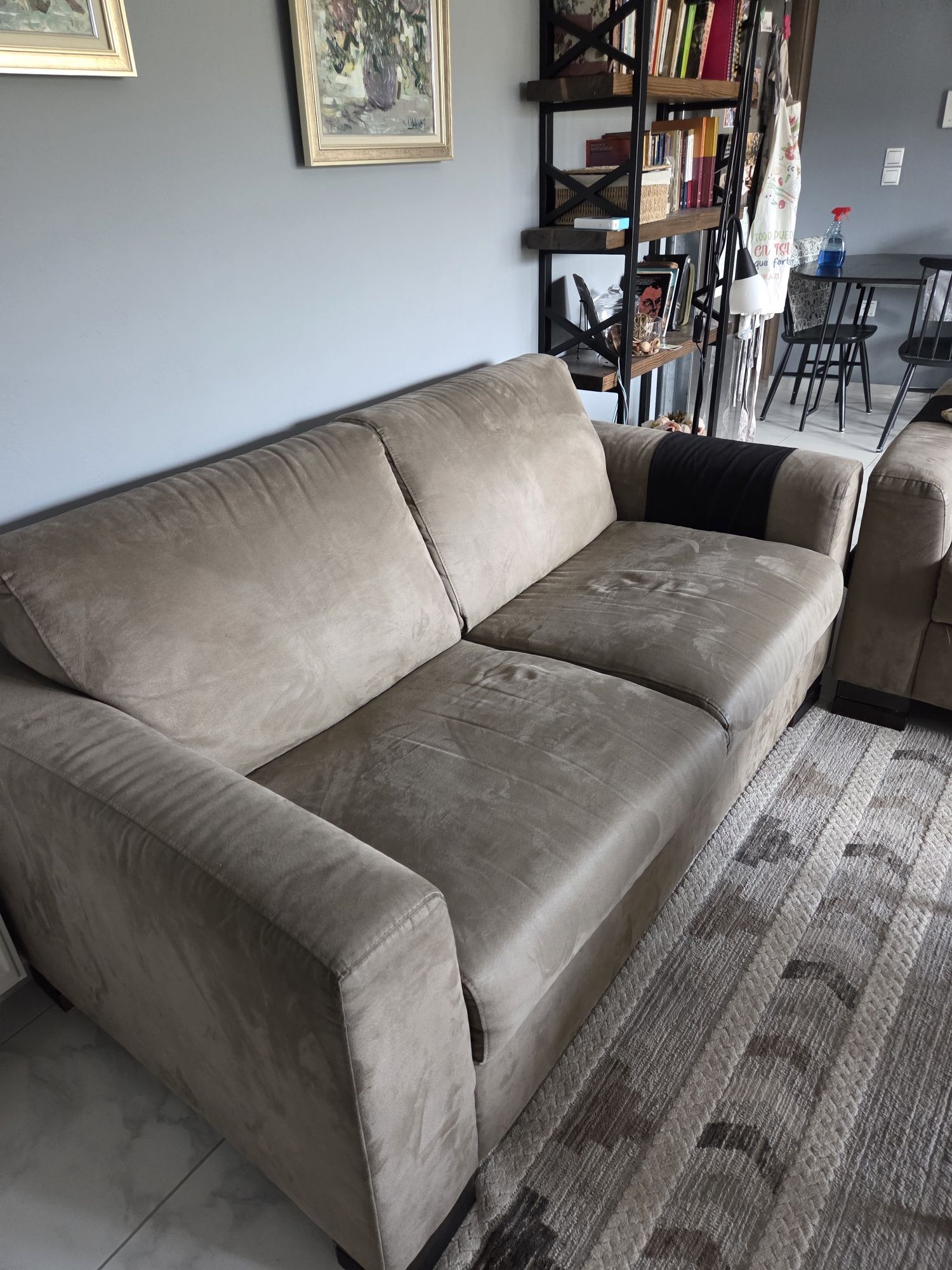 Гарнитура дивани NATUZZI алкантра