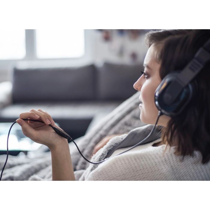 Căști TV Thomson HED4407 | Over-ear | Cablu lung | Adaptor 6,3 mm