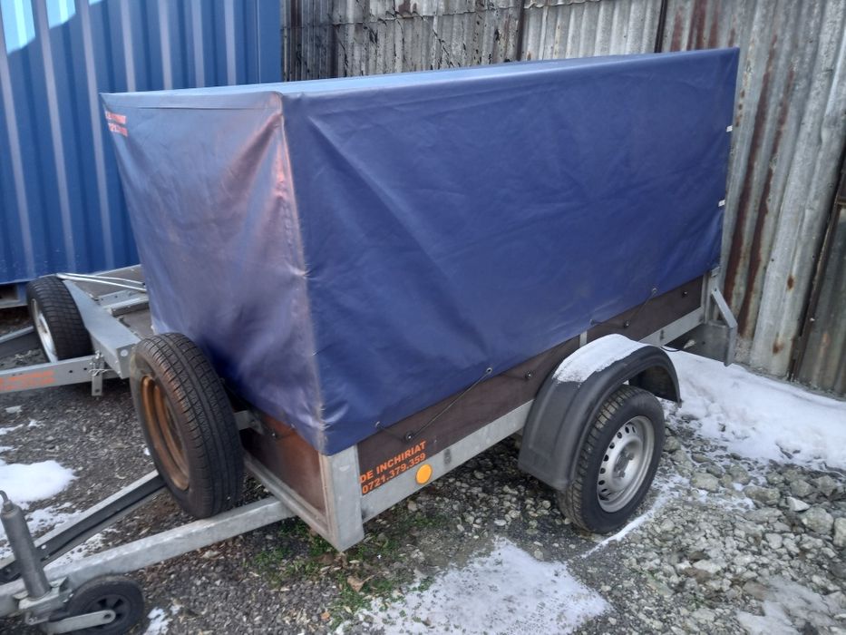 Inchirieri remorci prelata | Inchiriez remorca 2m/1,1m/1,1m
