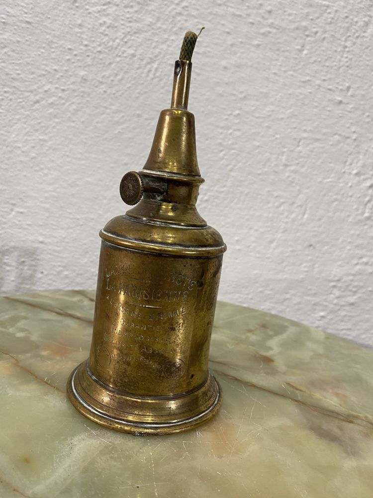 Стара френска газена лампа 1890