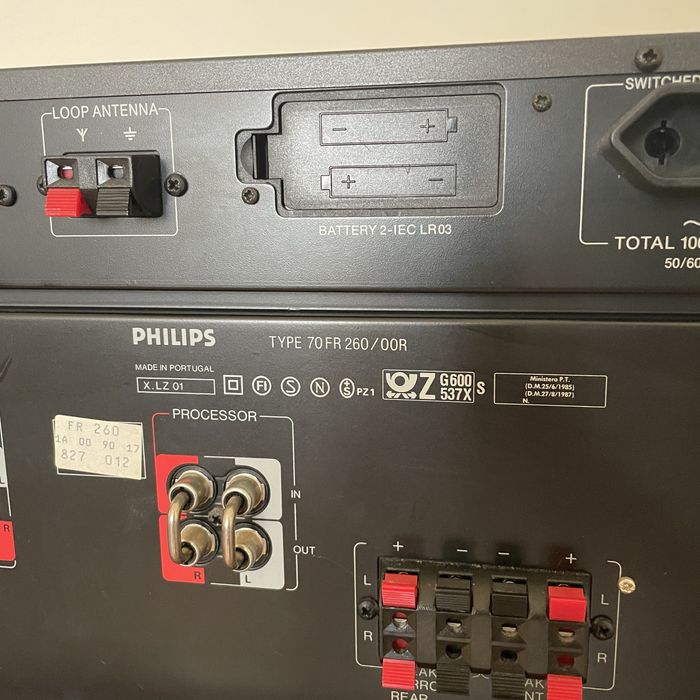Vand Statie Philips FA260 + Tuner FT260 - Vintage Hi-Fi de colectie