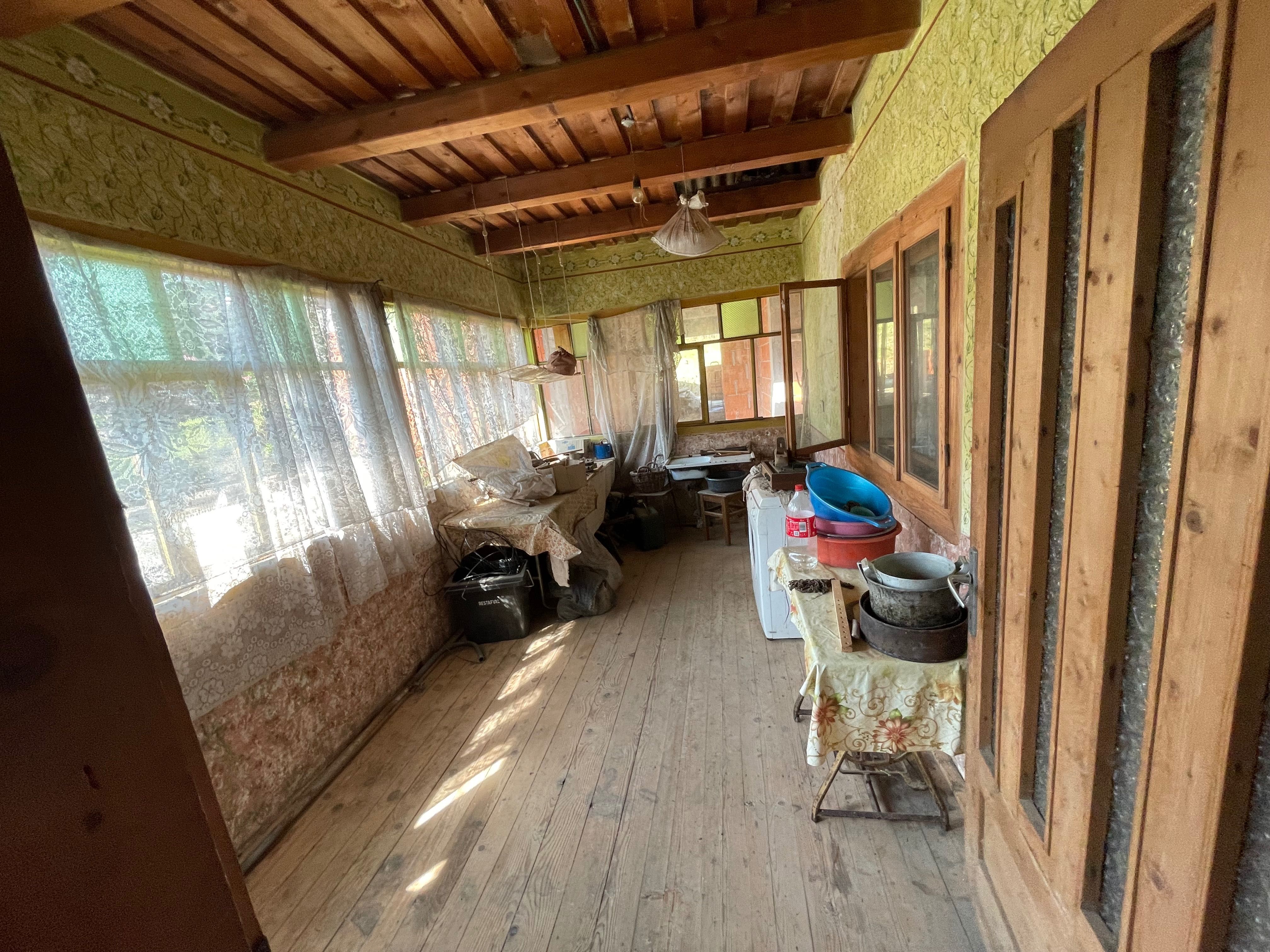 Casa din lemn de brad