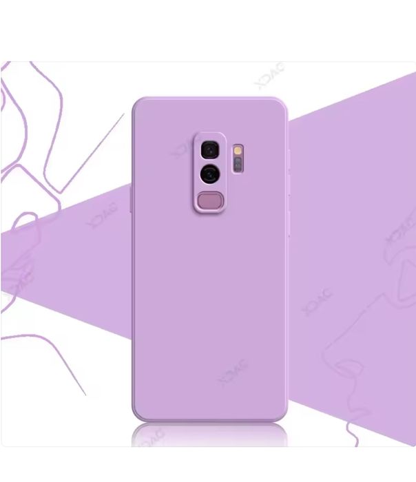 Husa Soft TPU Alcantara Inauntru Colorata - Samsung S8 S9 S10 Plus